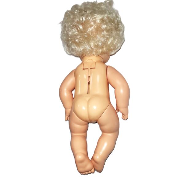 14"  1982 Vintage Baby Alive Baby Doll With Lever on Her Back - Picture 11 of 12